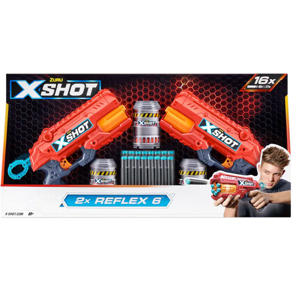 Underrated Foam Dart Blaster - Zuru X-Shot Reflex 6 #xshot #upyourgame