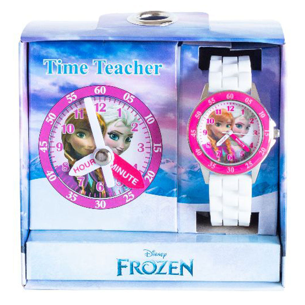 You Monkey Disney Frozen Time Teacher Watch Pink White