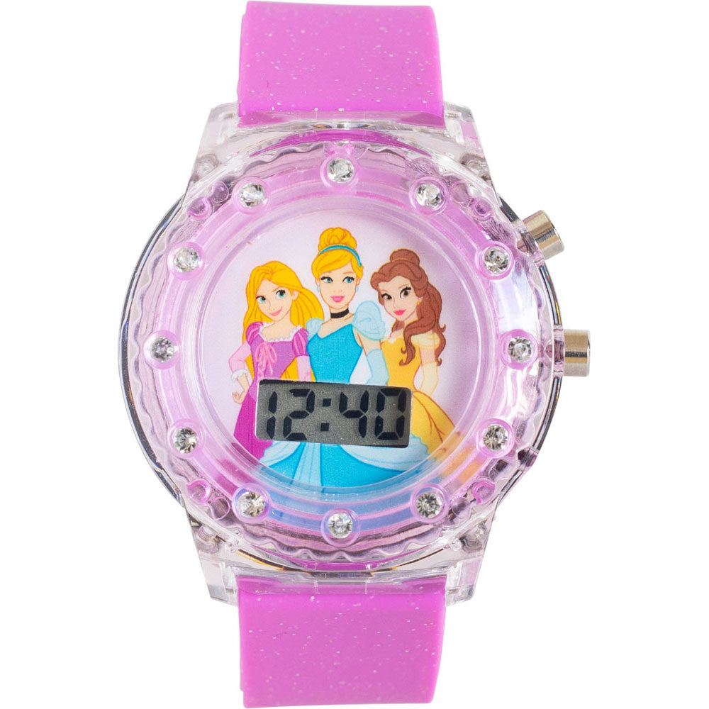 You Monkey Flashing Light Up Disney Princess Digital LCD Watch