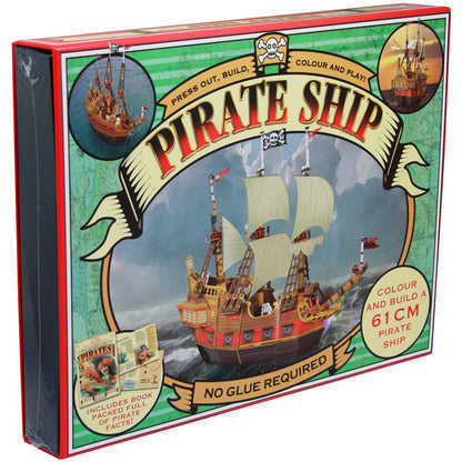 [DISCONTINUED] Top That Press Out and Build Value Pack - Pirate Ship & Human Skeleton