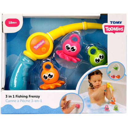 [DISCONTINUED] Tomy Toomies Bath Toys Value Pack - Fishing Frenzy & Tubside Tala Octopus