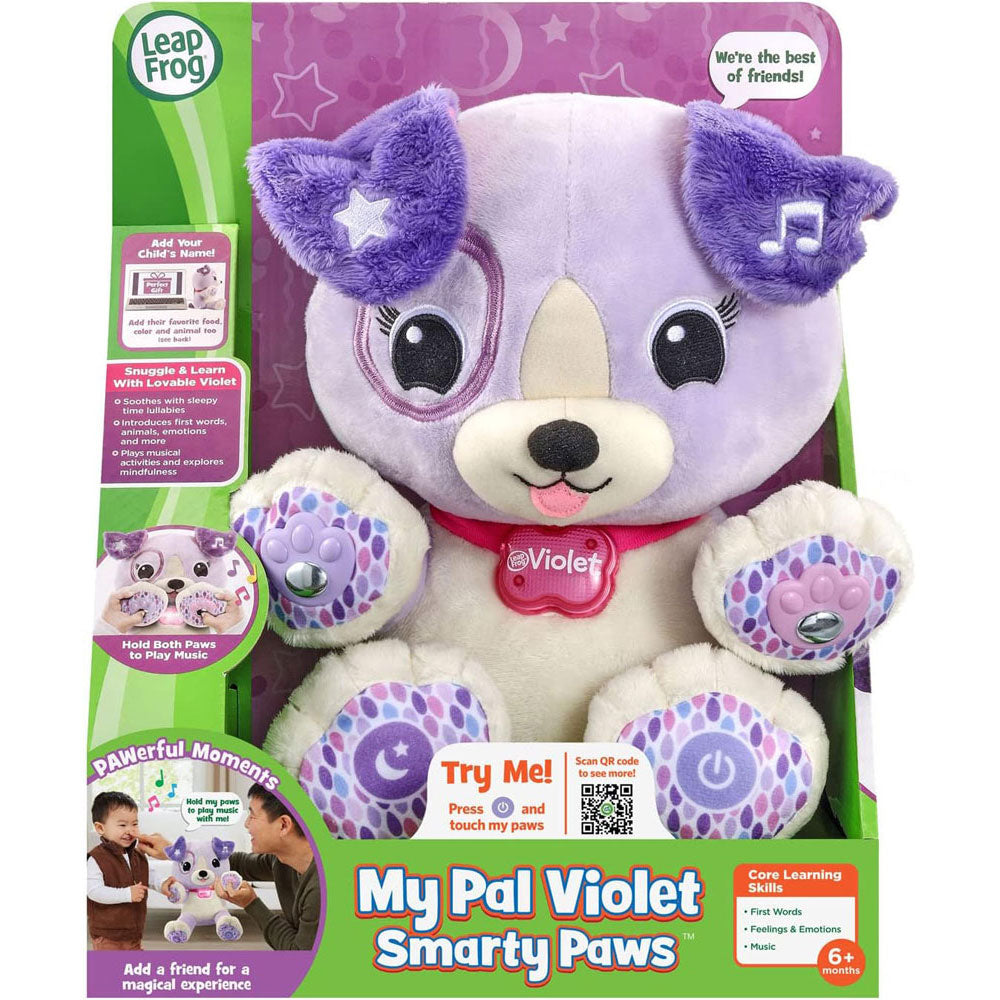 LeapFrog My Pal Violet Smarty Paws Plush Interactive Puppy – Yogee Toys