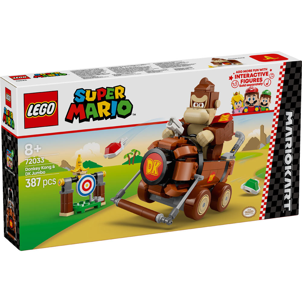 LEGO Super Mario 72033 Mario Kart Donkey Kong & DK Jumbo