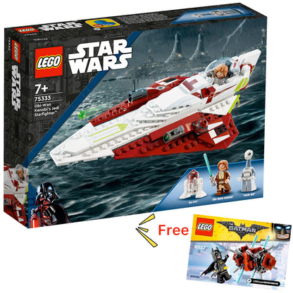 [DISCONTINUED] LEGO Star Wars 75333 Obi-Wan Kenobi’s Jedi Starfighter & FREE 30522