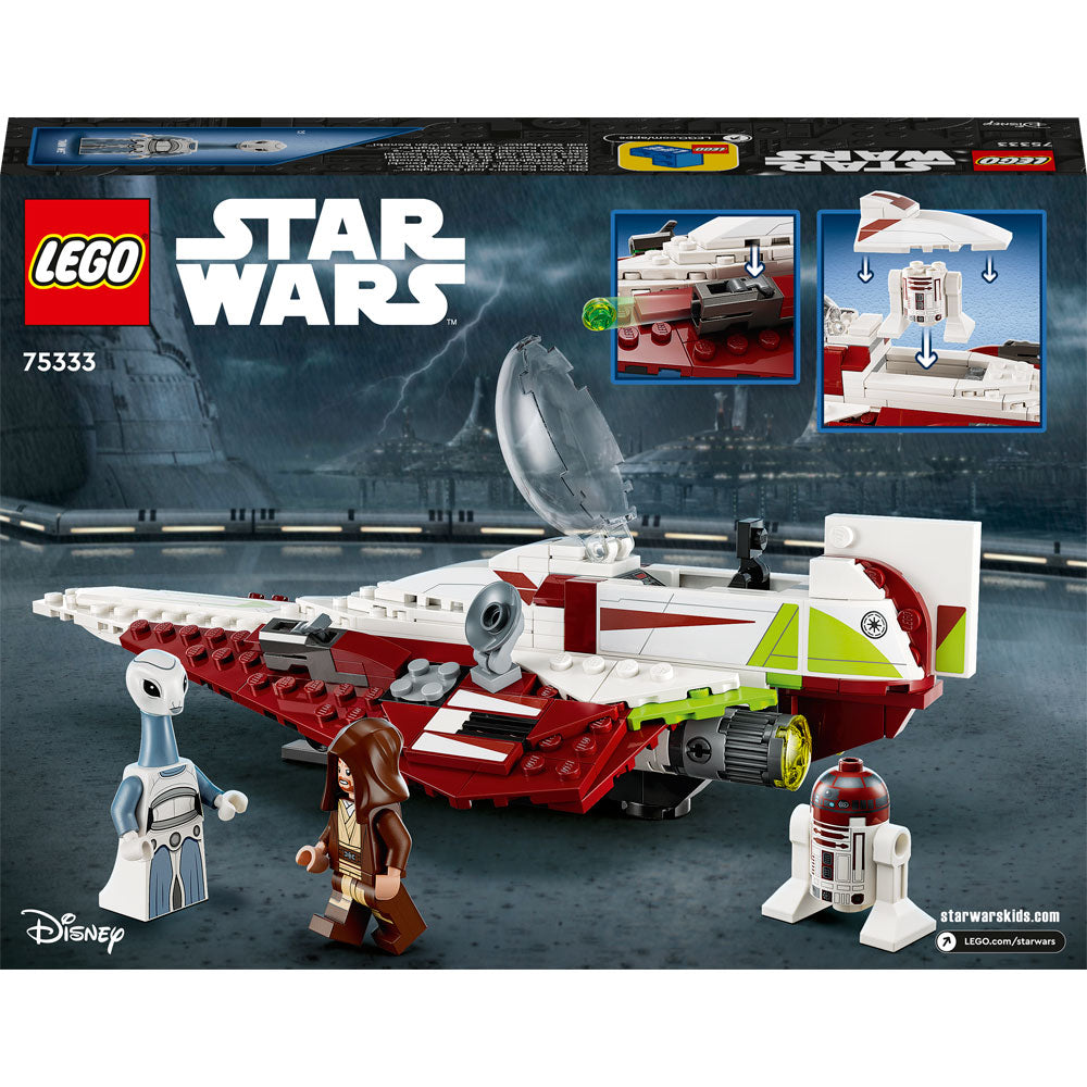 [DISCONTINUED] LEGO Star Wars 75333 Obi-Wan Kenobi’s Jedi Starfighter & FREE 30522