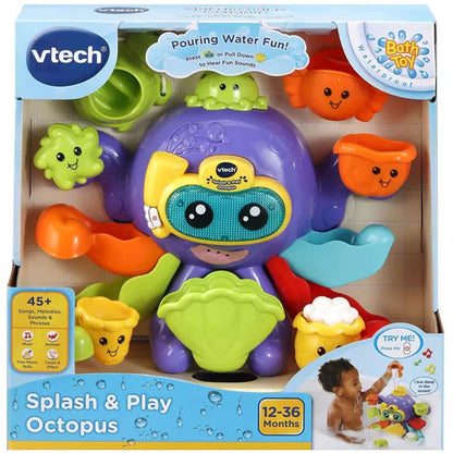 [DISCONTINUED] VTech Splash & Play Octopus Bath Toy & FREE Swim Cap