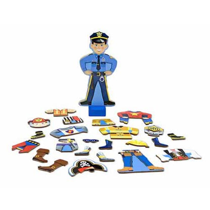 [DISCONTINUED] Melissa & Doug Joey Wooden Magnetic Dress-Up Set