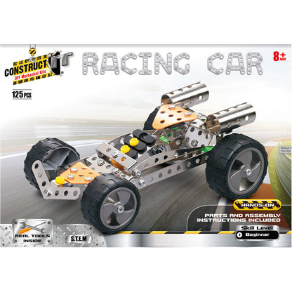 Construct-It DIY Mechanical Kits - Racing Car