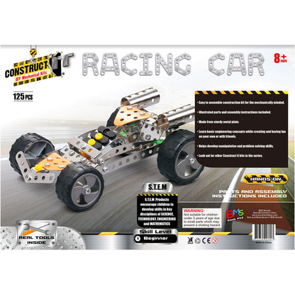 Construct-It DIY Mechanical Kits - Racing Car