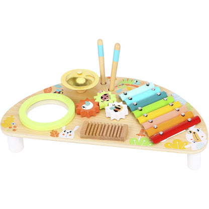 [DISCONTINUED] Tooky Toy Wooden Multifunctionl Music Tabletop
