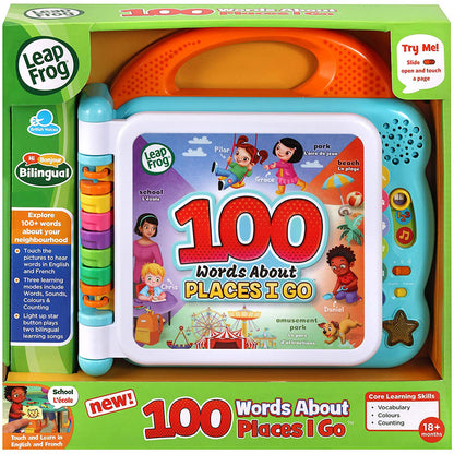 [DISCONTINUED] LeapFrog 100 Words About Places I Go Book English/French