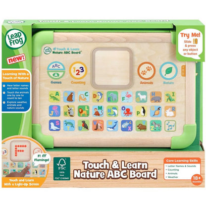[DISCONTINUED] LeapFrog Value Pack: Touch & Learn Nature ABC Board + Interactive Animal Puzzle + Gift Wrapping