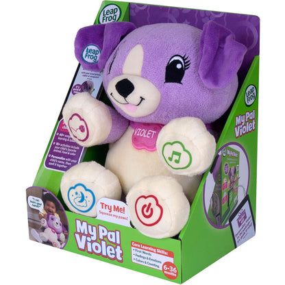 [DISCONTINUED] LeapFrog My Pal Violet Plush Interactive Puppy