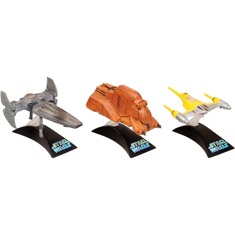 Star Wars Sith Infiltrator, Trade Federation MTT & Naboo N-1