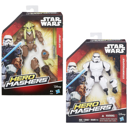 [DISCONTINUED] Hasbro Star Wars Hero Mashers Action Figure Value Pack: Kit Fisto + Stormtrooper