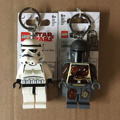 [DISCONTINUED] LEGO Star Wars LED Lite Key Light Keychain Value Pack: Stormtrooper + Mandalorian