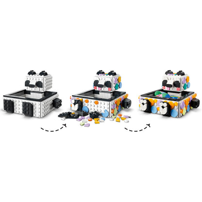 [DISCONTINUED] LEGO DOTS Value Pack: 41951 Message Board + 41959 Cute Panda Tray + Gift Wrapping