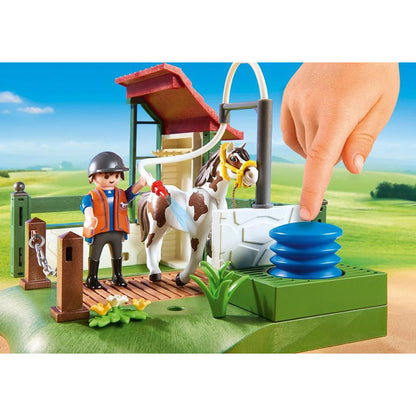 [DISCONTINUED] Playmobil Country 6929 Horse Grooming Station