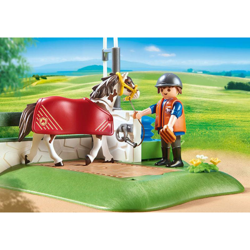 [DISCONTINUED] Playmobil Country 6929 Horse Grooming Station