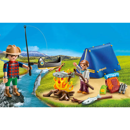 [DISCONTINUED] Playmobil Carry Case Value Pack - Camping & Dino Explorer