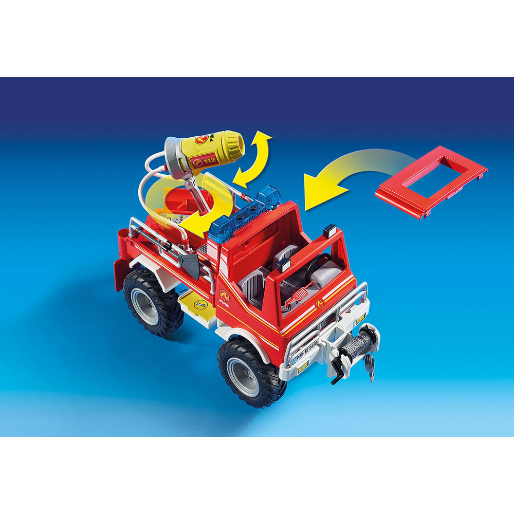 [DISCONTINUED] Playmobil City Action 9466 Fire Truck