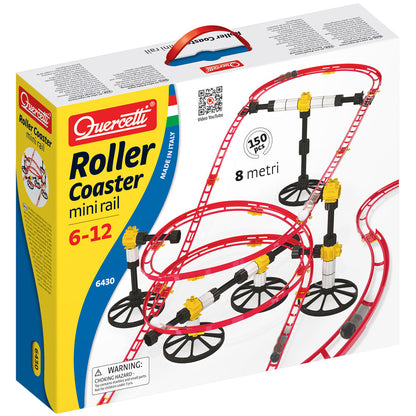 [DISCONTINUED] Quercetti Roller Coaster Mini Rail Marble Run