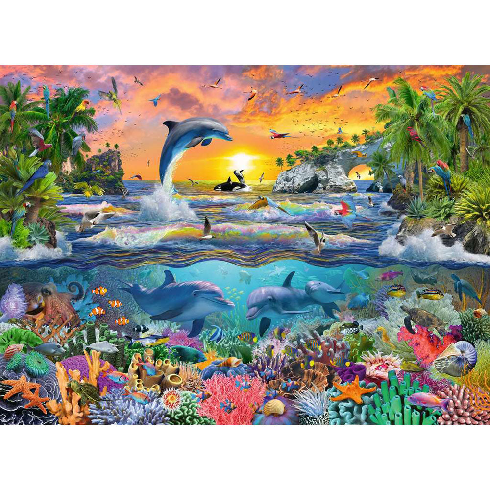 [DISCONTINUED] Ravensburger Tropical Paradise Puzzle 100pc