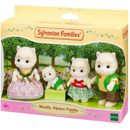[DISCONTINUED] Sylvanian Families Woolly Alpaca Family