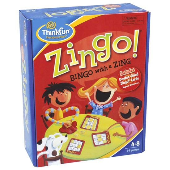 ThinkFun Zingo Game Value Pack: Bingo With A Zing + Word Builder