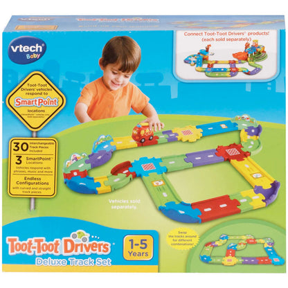 [DISCONTINUED] VTech Toot-Toot Drivers Value Pack: Deluxe Track Set + Fire Engine + Gift Wrapping