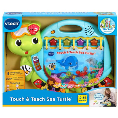 [DISCONTINUED] VTech Touch & Teach Sea Turtle Interactive Story Book