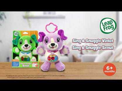 [DISCONTINUED] LeapFrog Sing & Snuggle Violet Plush Interactive Puppy