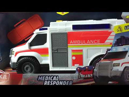 Light and Sound Ambulance vehicle toy for kids aged 3 years and up